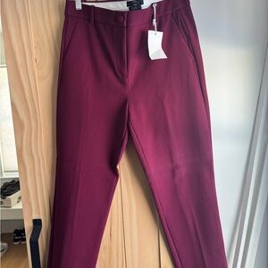 J. Crew Women’s Deep Red Dress Pants